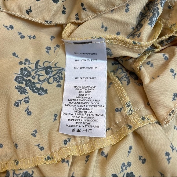 NWT Whiteroom + Cactus Ivory Floral Skirt Set
Yellow Floral Ruffle Set - Picture 9 of 10